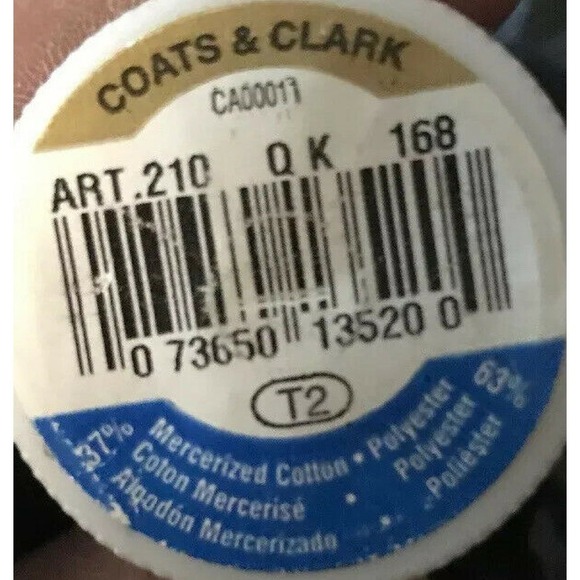 Coats And Clark Sewing Thread Treasure Blue 5050 - Picture 2 of 2